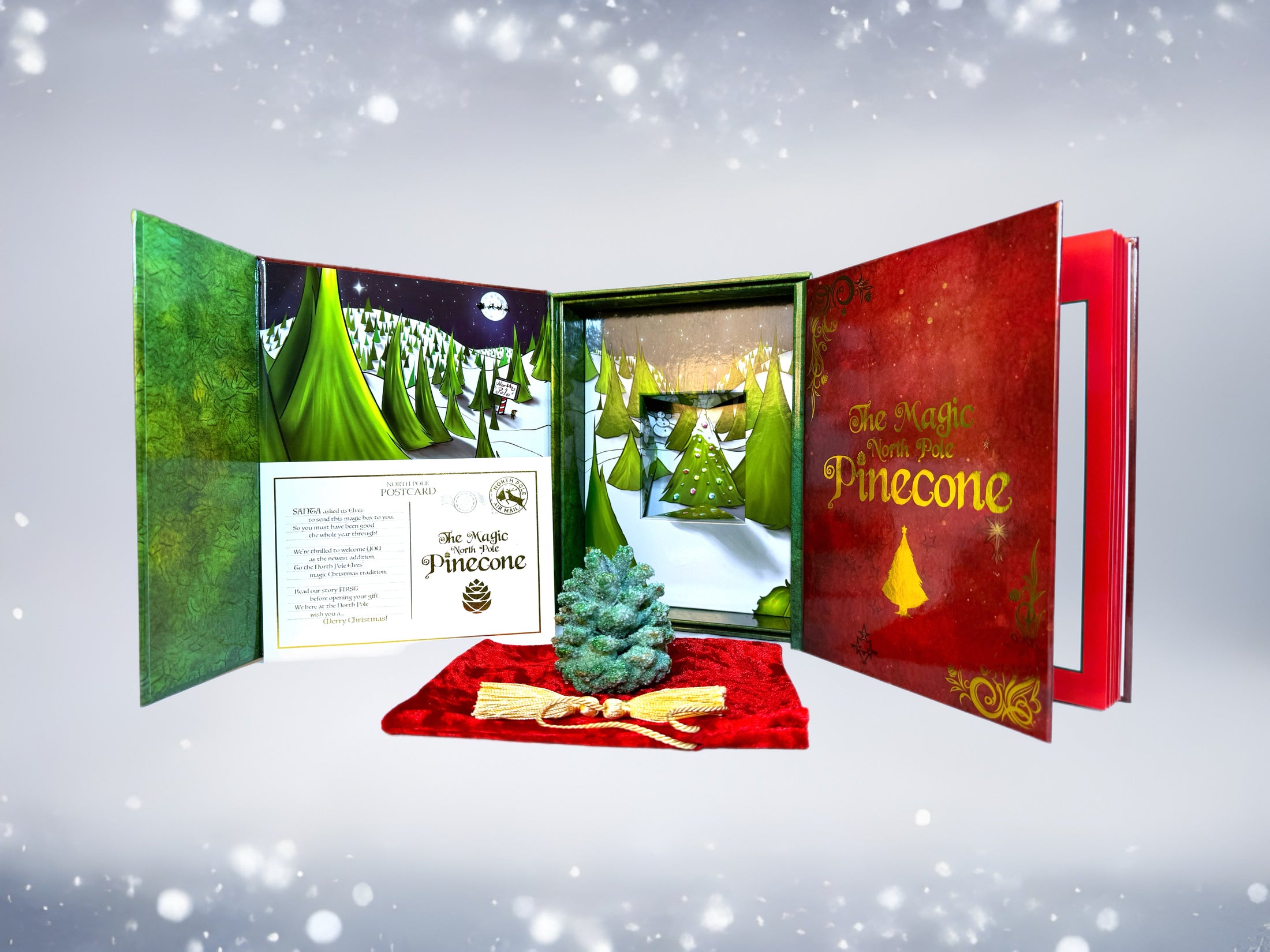 The Magic North Pole Pinecone Box Set